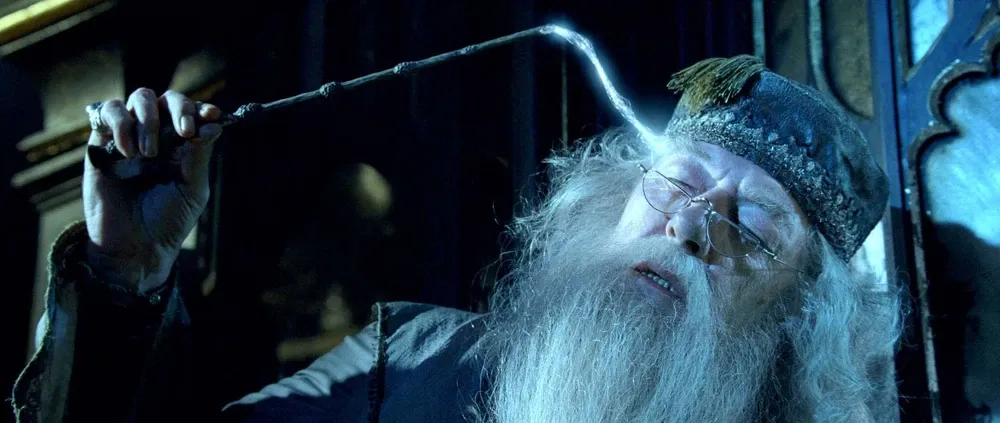 Dumbledork and his glowing memory juice